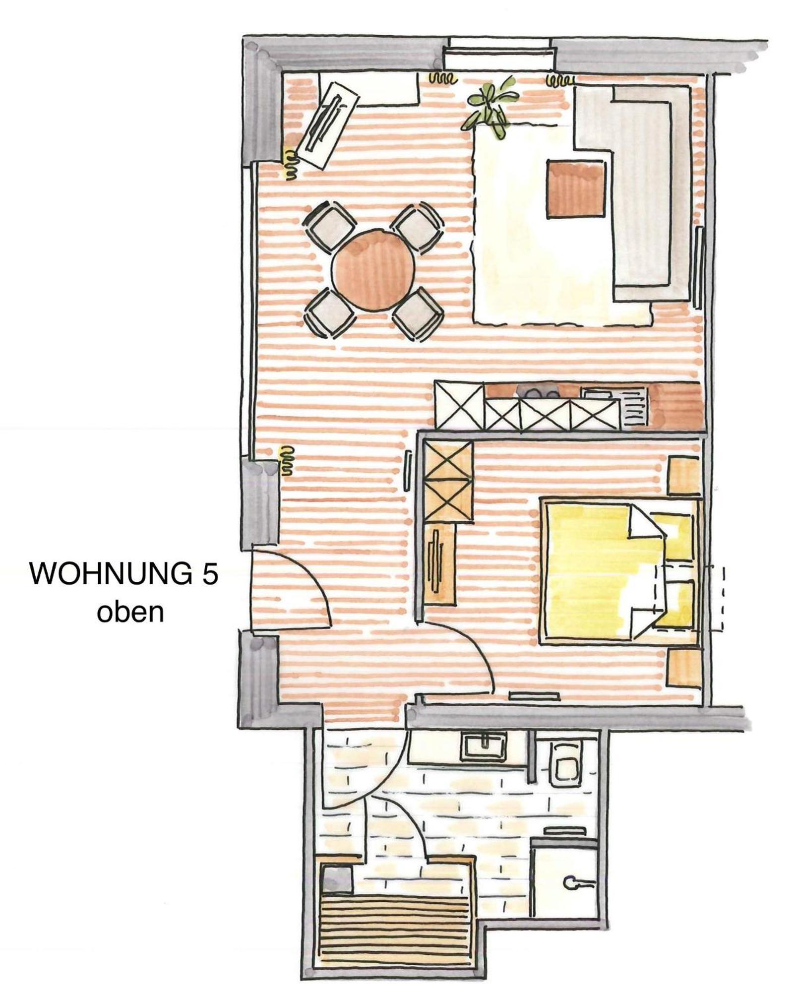 Altstadt Wohnung 5 "Langeness" Borkum Eksteriør bilde